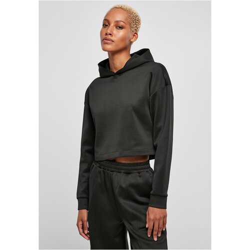 UC Ladies Women&amp;#039;s Short Scuba Hoody Black Slike