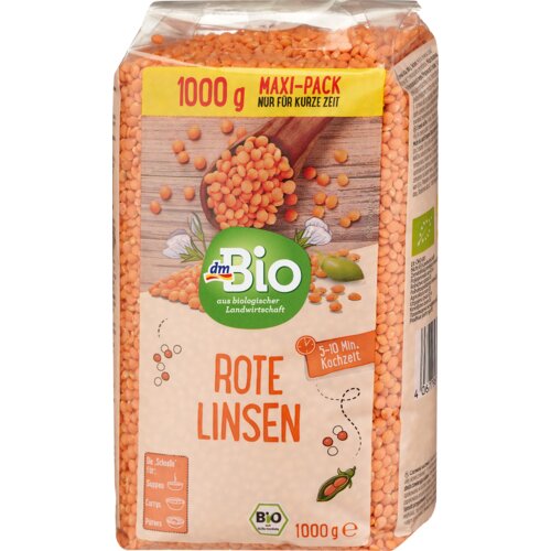 dmBio Crveno sočivo 1000 g Cene