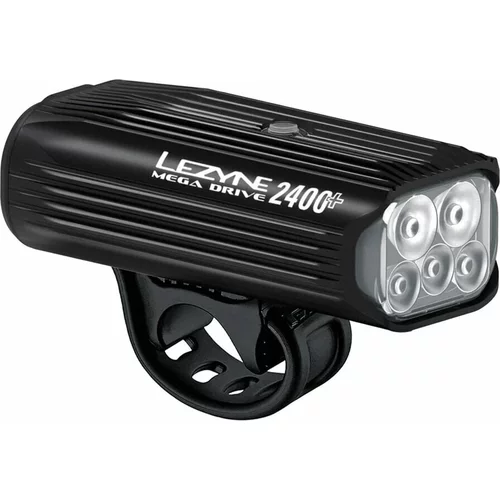 Lezyne Mega Drive 2400+ Front 2400 lm Black Ispred Svjetlo za bicikl