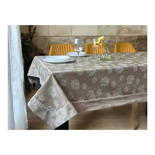 Stolnjak Nisan Braon boja 160x300cm ( VLK000492-nisanabraonboja ) Slike