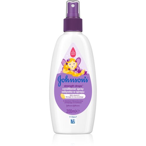 Johnsons Strenght Drops krepilni balzam za otroke v pršilu 200 ml Cene