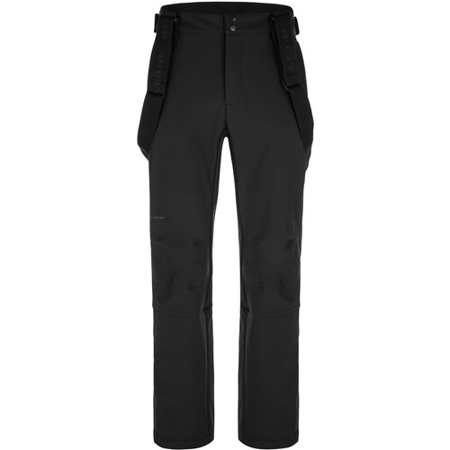 LOAP Men's ski softshell pants LUPNAR Black Slike