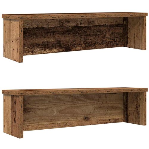 vidaXL Kuhinjski stalci koji se mogu složiti 2 kom crni 60x15x16 cm Cijene