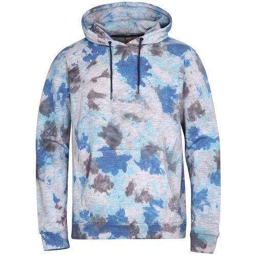 NAX Men's tie-dye sweatshirt ZENUR blue radiance Cene