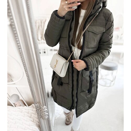 Gemre Green Quilted Coat Averie Slike