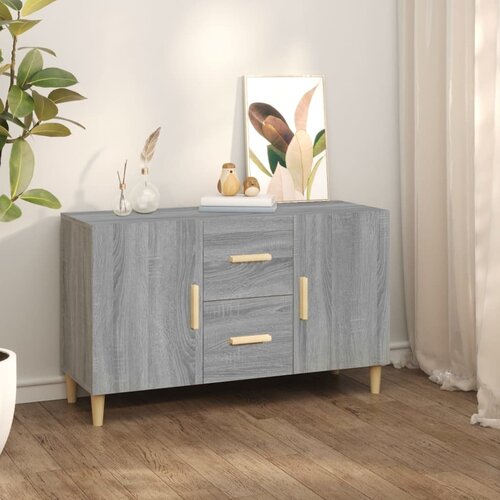 VidaXL Komoda boja hrasta sonome 100 x 36 x 60 cm konstruirano drvo Slike