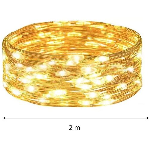  Springos® LED lampice na baterije 20 LED, toplo bijela Cene