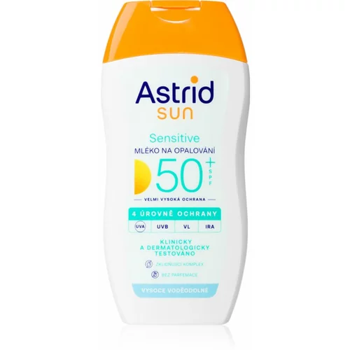 Astrid Sun Sensitive losjon za sončenje SPF 50+ z visoko UV zaščito 150 ml