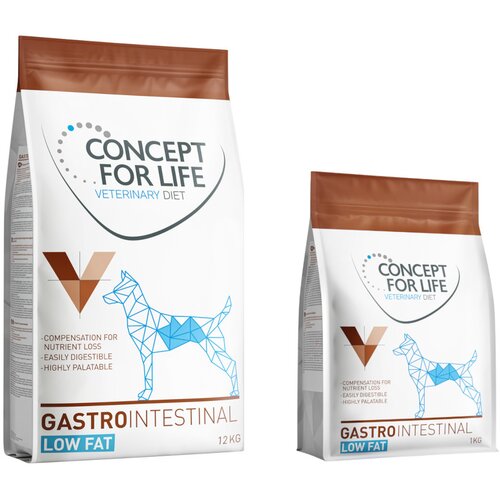  12 kg + 1 kg gratis! 13 kg Concept for Life Veterinary Diet - Gastrointestinal Low Fat Slike