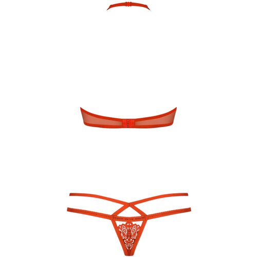 Obsessive Seksi komplet 838 rdeč Cene