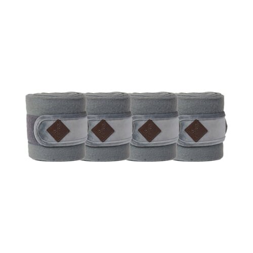 Kentucky Horsewear Polar flis povoji &amp;quot;Basic Velvet&amp;quot; - siva Slike