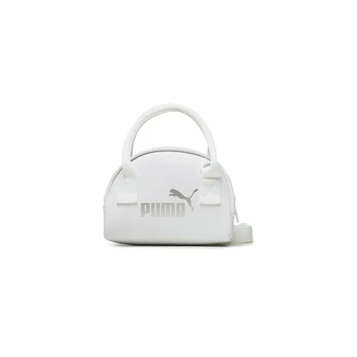 Puma Ročna torba Core Up Mini Grip Bag 079479 03 Bela