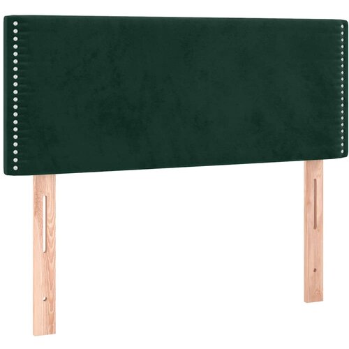 Box spring krevet s madracem tamnozeleni 100x200 cm bar&amp;scaron;unasti Slike