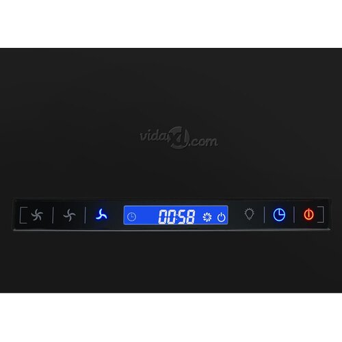  Viseća otočna napa sa senzorom na dodir LCD 37 cm čelična Slike