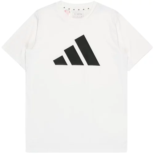 ADIDAS SPORTSWEAR Tehnička sportska majica 'Essentials' crna / bijela