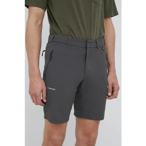 Viking Kratke outdoor hlače Expander za muškarce, boja: siva