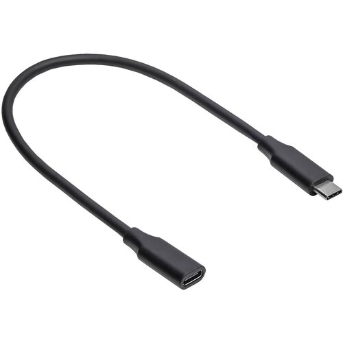 Akyga USB kabel USB-C&reg; vtič\, USB-C&reg; vtičnica 0.30 m črna AK-USB-32, (20578018) Cene