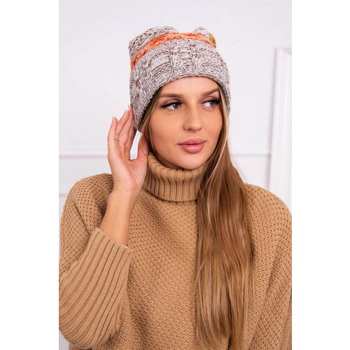  Cap with fleece Pola K267 mocca + mustard Cijene