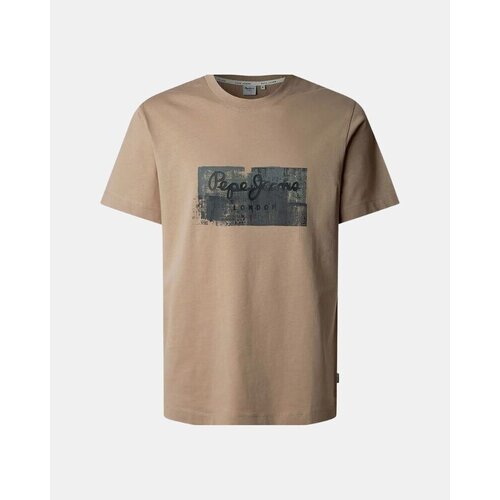 PepeJeans Majice s kratkimi rokavi PM509780 DALTER TEE Bež Cene