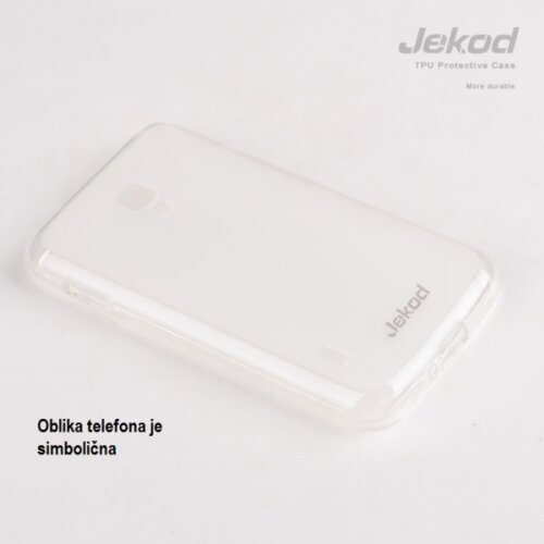 Jekod silikonski ovitek Samsung Galaxy Alpha TPU/T + Za&amp;scaron;čitna folija Slike
