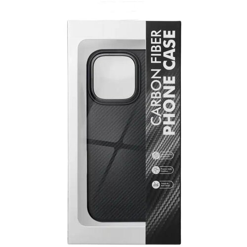 Carbon Elite Mag Cover maska kompatibilna s MagSafeom za iPhone 16 crna Slike