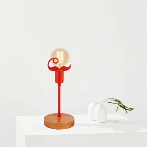 Opviq Beami - MR - 1016 WalnutRed Table Lamp Slike