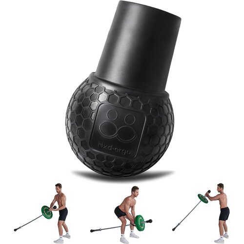 HXD-ERGO 360&amp;deg; vrtljiv Landmine T-Bar nastavek za olimpijsko palico Slike