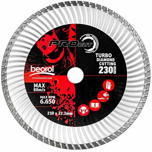 Turbo rezna ploča dijamantska turbo ø230mm Slike