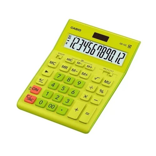 Casio stoni kalkulator gr12 zeleni ( casgr12gn ) Cene