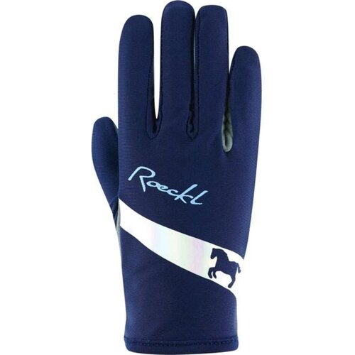 Roeckl Otroške jahalne rokavice Kapriole - Patriot Blue - 3 Cene