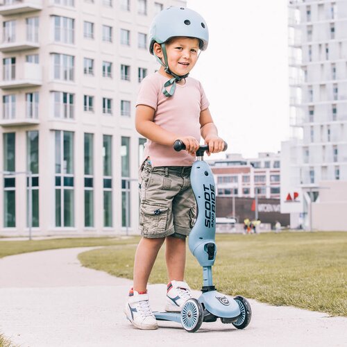 Scoot&amp;amp;Ride&amp;reg; kaciga steel Slike