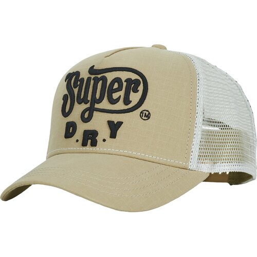 Superdry DIRT ROAD TRUCKER CAP Bež Cijene