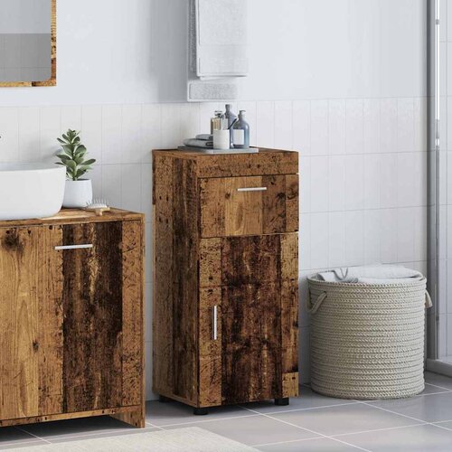 VidaXL Kupaonski ormar Staro drvo 37 x 31.5 x 82 cm Konstruirano drvo Slike