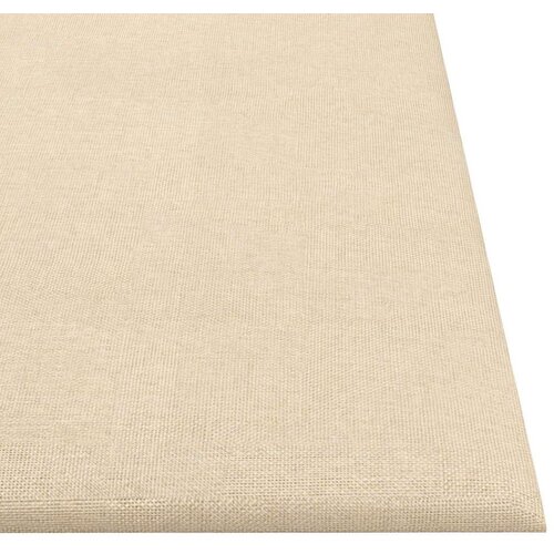  Zidna uzglavlja 12 pcs Krema 30 x 30 cm tkanina Slike