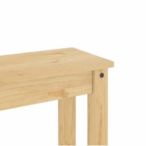  Blagovaonska klupa PANAMA 105 x 30 x 45 cm od masivne borovine Slike