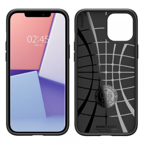 Spigen OVITEK LIQUID AIR ZA IPHONE 12/12 PRO MAT ČRN OVITEK, (20200492) Cene