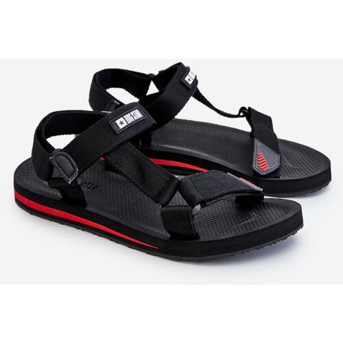 Big Star Men's Velcro Sandals DD174717 black Slike