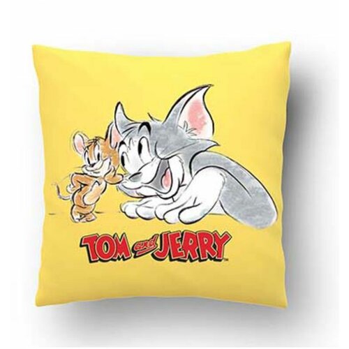 Stefan dečiji ukrasni Jastuk Tom&Jerry Zuti 40x40 EE59ZM2 Slike