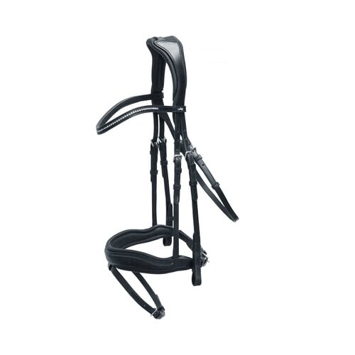 Schockem&amp;ouml;hle Sports Uzda Anatomic Line &amp;quot;Concord&amp;quot; črna - WB/Full Slike