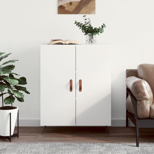 The Living Store Komoda bela 69,5x34x90 cm inženirski les - Komoda, (21663226) Slike