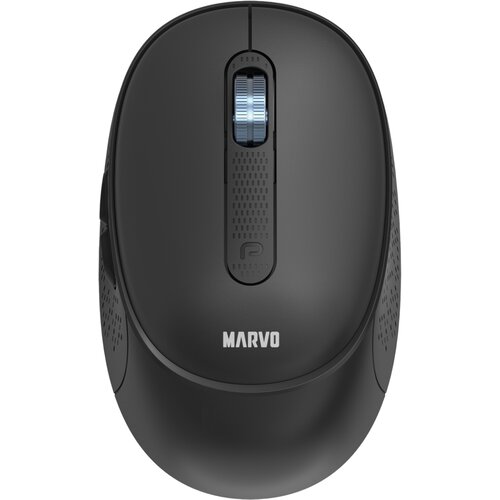 Marvo Office WM111 brezžična pisarni&scaron;ka mi&scaron;ka črne barve Cene