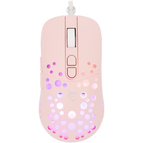 WHITESHARK Tristan-2 GM-9004 RGB gaming mi&amp;scaron; 12.800 DPI, rozi Slike