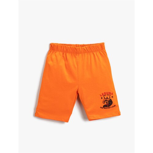 Koton Shorts - Orange - Normal Waist Slike