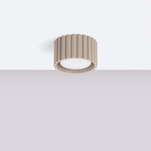 Sollux Smeđe-sivi metalni reflektor &amp;oslash; 10 cm Zora &amp;ndash; Slike