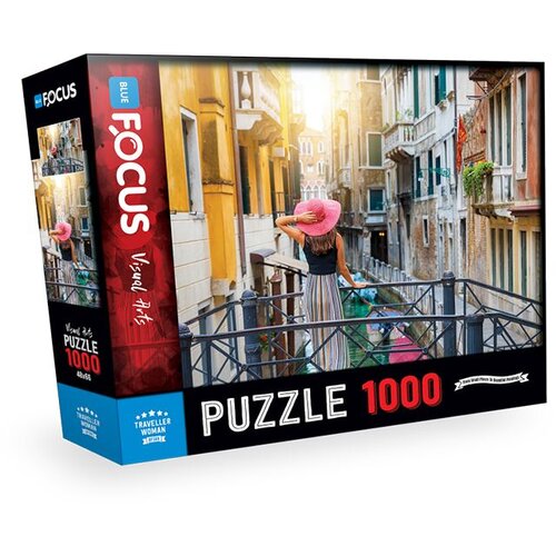  Puzzle 1000 pcs traveller woman bf289 ( 108/22893 ) Cene