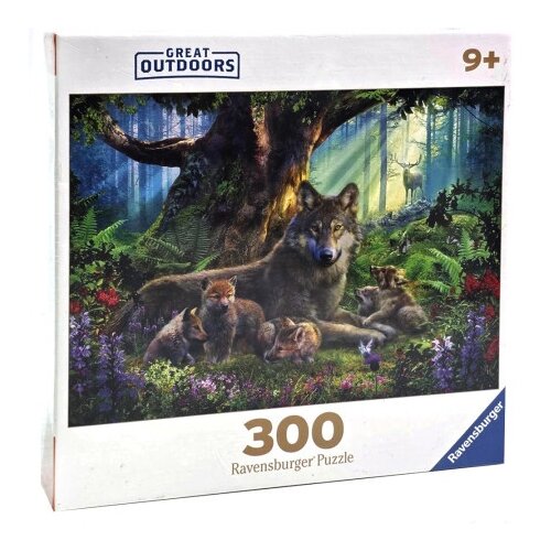 Ravensburger puzzle porodica vukova ( 1047512 ) Slike
