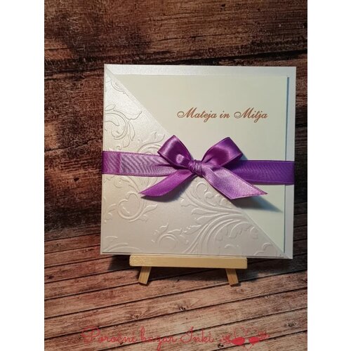  Poročna vabila KLASIK PORKLS 201 Cene