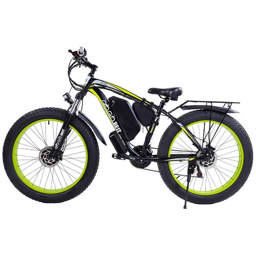 Gogobest GF700 26" električno gorsko kolo, dvojni motor 500 W, SHIMANO 27 prestav - zeleno, (21960280) Cene