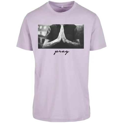 MT Men Men's Pray T-Shirt - Purple