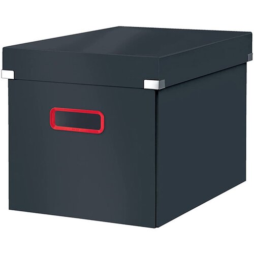 Leitz Škatla za shranjevanje Cosy s pokrovom, 320 x 310 x 360 mm, siva Cene